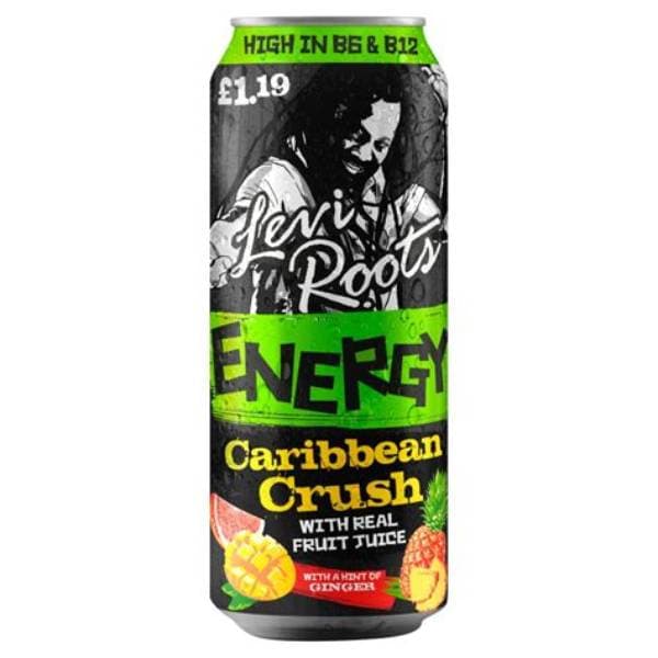 Levi Roots Caribbean Sunrise Energy Can Pmp 1.19 500Ml