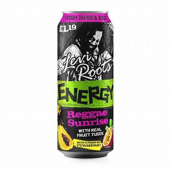 Levi Roots Reggae Sunrise Energy Can Pmp 1.19 500Ml