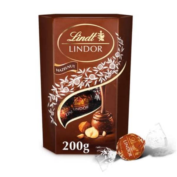 Lindt Lindor Hazelnut Cornet 200G