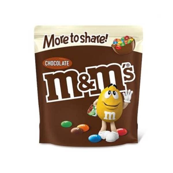 M&Ms Choco More To Share Pouch 200G