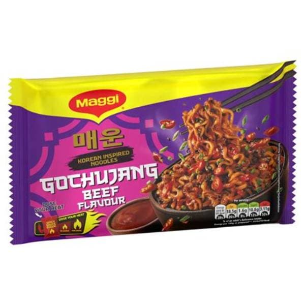 Maggi Korean Style Noodles Gochujang Beef 130G