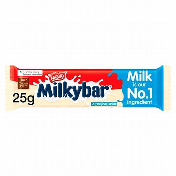 Milkybar Medium Bar 25g