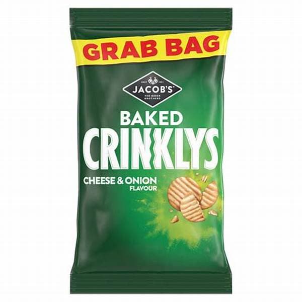 Mini Cheddars Crinklys Grab Bag Cheese & Onion 45g