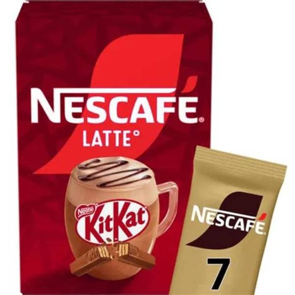 Nescafe Latte Kit Kat 7 Sachets 147G