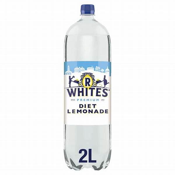R Whites Diet Lemonade 2Ltr