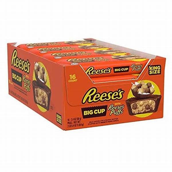 Reeses Big Cup Puffs 16 X 98G