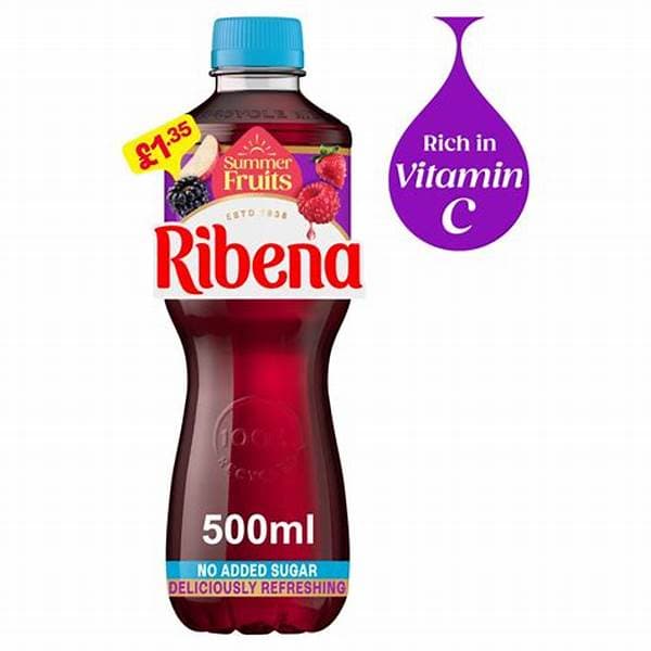 Ribena Summer Fruits 1.35 500Ml