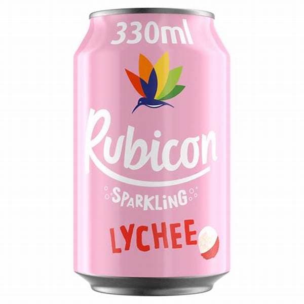 Rubicon Sparkling Lychee Can 330ml