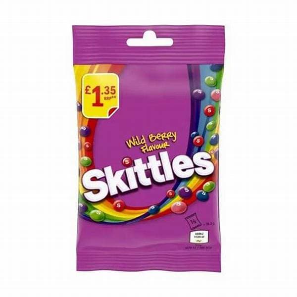 Skittles Treat Bag Wildberry PM 1.00 109g