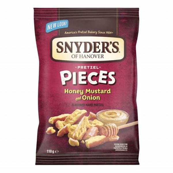 Snyders Pretzel Pieces Honey Mustard & Onion 110G
