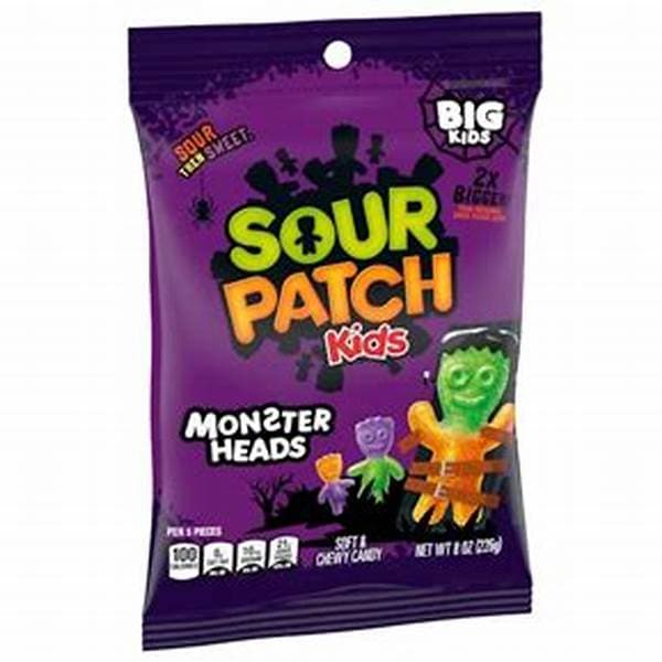 Sour Patch Kids Monster Heads Bag 105G