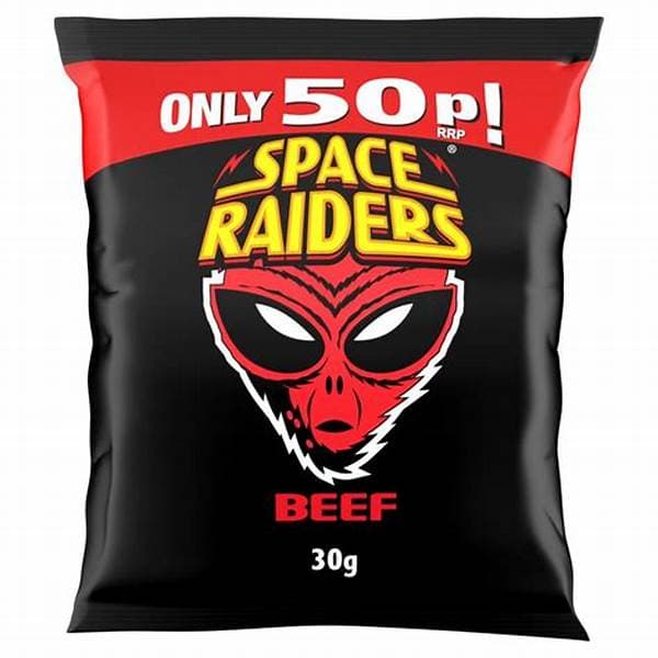 Space Raiders Beef Crisps PM 0.50 30g