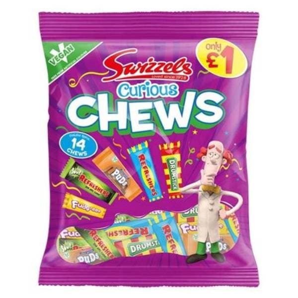 Swizzels Curious Chews PM 1.25 135g
