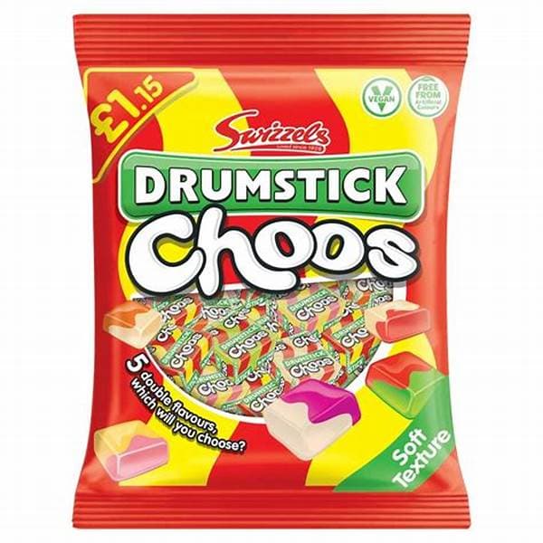 Swizzels Drumstick Choos PM 1.15 115G
