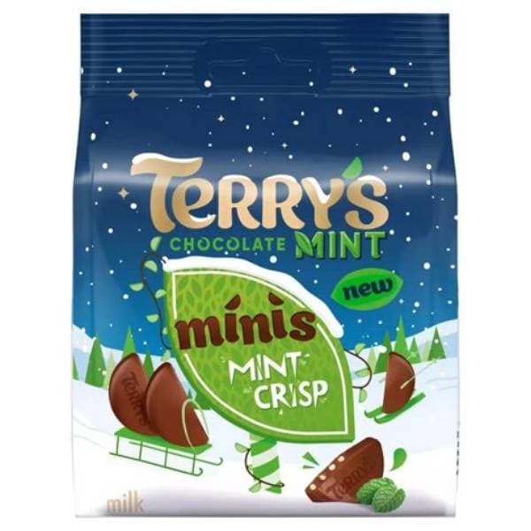 Terrys Minis Mint Crisp 80G