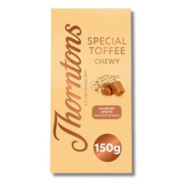 Thorntons Toffee Carton 150G