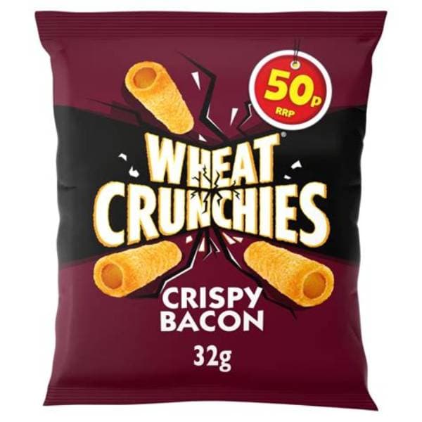 Wheat Crunchies Bacon Crisps PM 0.55 32g