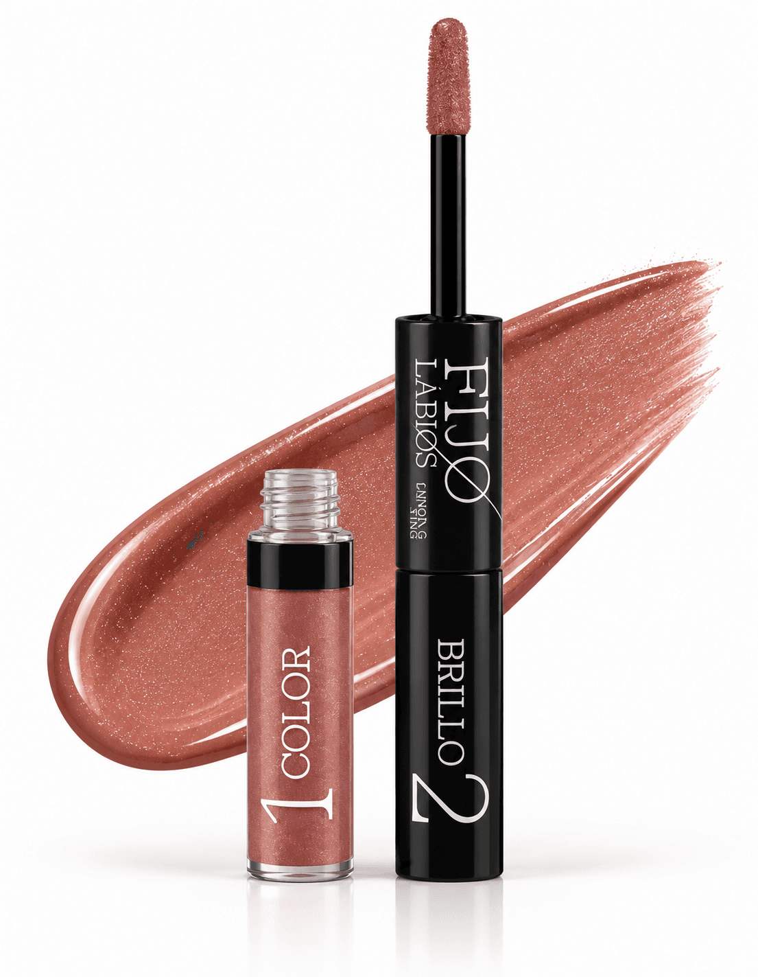 DELIPLUS – 2-Step Lip Color & Gloss Duo