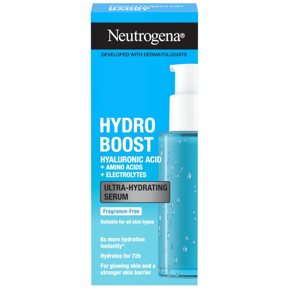 2,700 pieces Neutrogena Hydro Boost Ultra-Hydrating Serum 30ml, fragrance-free