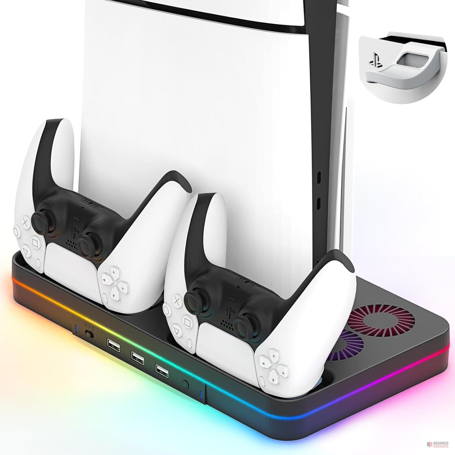 Bulk KEPLUG Ps5 Slim Console Cooling Station - Enhanced Gaming Experience