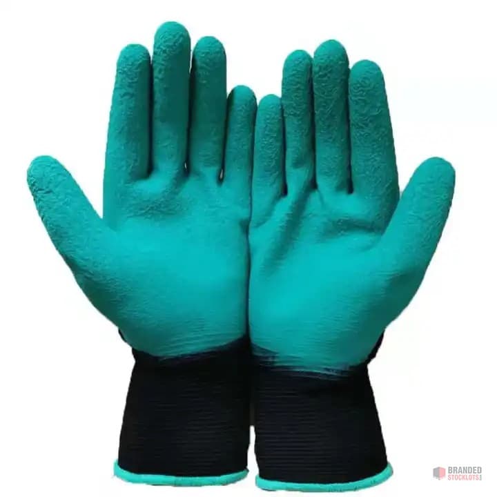 Versatile ABS Plastic Gardening Gloves with Digging Claws - Bulk Offer