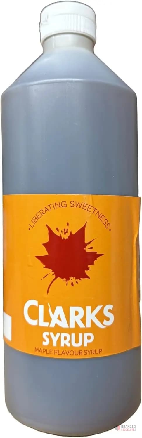 Clarks Maple Syrup 1 Litre – Pure & Maple Flavoured