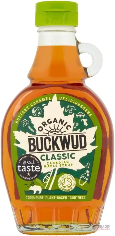 Buckwud Maple Syrup, Classic & Squeezy Bottles - Premier B2B Stocklot Marketplace Buckwud Maple Syrup, Classic & Squeezy Bottles - Premier B2B Stocklot Marketplace