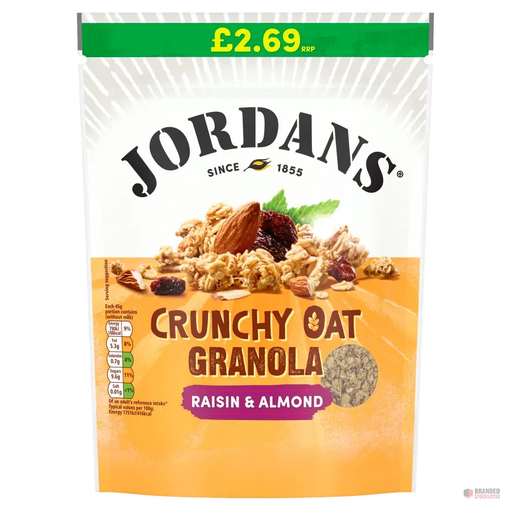 Jordans Country Crisp & Granola – Mixed Flavours - Premier B2B Stocklot Marketplace Jordans Country Crisp & Granola – Mixed Flavours - Premier B2B Stocklot Marketplace