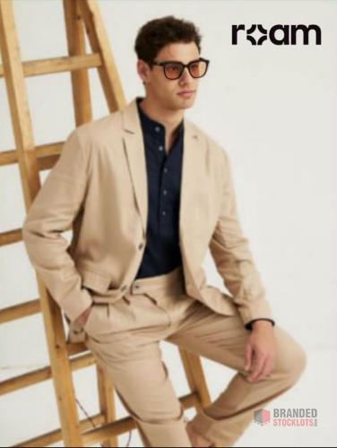 Axel Stretch-Linen Blazer - Roam Collection 3, SS2024 - thumbnail image - Premier B2B Stocklot Marketplace