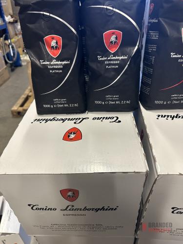Tonino Lamborghini Coffee Beans – Special Offer! €14 per kg - thumbnail image - Premier B2B Stocklot Marketplace