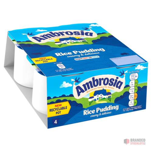 Ambrosia Custard & Rice Pudding Range - thumbnail image - Premier B2B Stocklot Marketplace