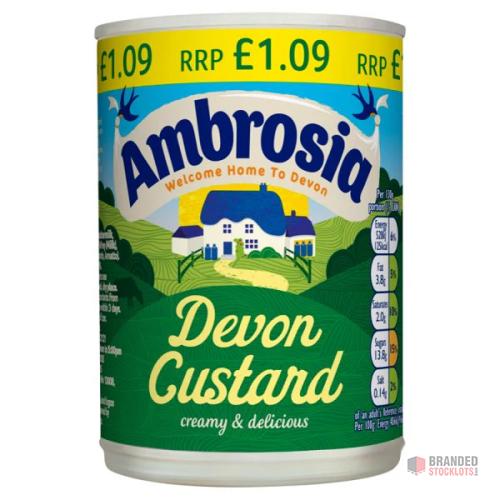 Ambrosia Custard & Rice Pudding Range - Premier B2B Stocklot Marketplace