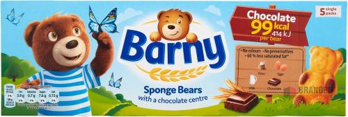 Barny Chocolate Sponge Cakes 125 g - Premier B2B Stocklot Marketplace