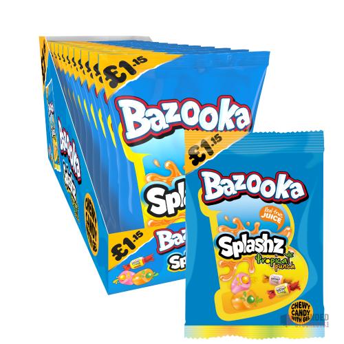 Bazooka Chewz & Splashz Share Bags - Premier B2B Stocklot Marketplace