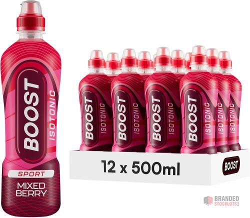 Boost Energy & Sport Drinks - thumbnail image - Premier B2B Stocklot Marketplace