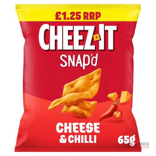Cheez-It Snap’d Crackers 65 g – Mixed Cheese Flavours - thumbnail image - Premier B2B Stocklot Marketplace