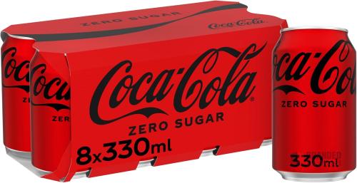 Coca-Cola 330 ml Range – Original & Zero Sugar - thumbnail image - Premier B2B Stocklot Marketplace