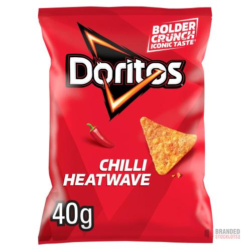 Doritos Crisps Range – Chilli Heatwave, Cool Original & Tangy Cheese - thumbnail image - Premier B2B Stocklot Marketplace
