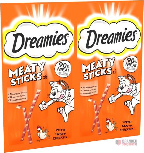 Dreamies Cat Treats Range – Mixed Flavours & Formats - thumbnail image - Premier B2B Stocklot Marketplace
