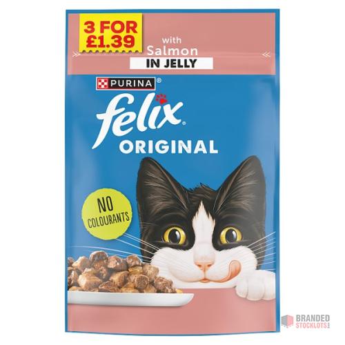 Felix “As Good As It Looks” Cat Food Range – Pouches & Single Packs - thumbnail image - Premier B2B Stocklot Marketplace
