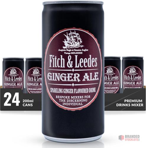 Fitch & Leedes Mixer & Tonic Range – Assorted 200 ml Cans - thumbnail image - Premier B2B Stocklot Marketplace