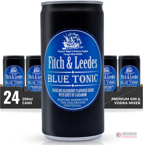 Fitch & Leedes Mixer & Tonic Range – Assorted 200 ml Cans - thumbnail image - Premier B2B Stocklot Marketplace