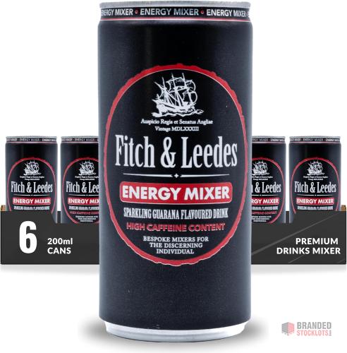 Fitch & Leedes Mixer & Tonic Range – Assorted 200 ml Cans - Premier B2B Stocklot Marketplace