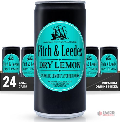 Fitch & Leedes Mixer & Tonic Range – Assorted 200 ml Cans - thumbnail image - Premier B2B Stocklot Marketplace