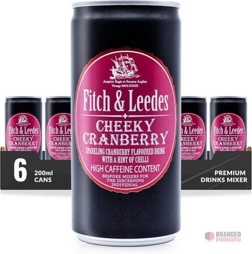 Fitch & Leedes Mixer & Tonic Range – Assorted 200 ml Cans - thumbnail image - Premier B2B Stocklot Marketplace