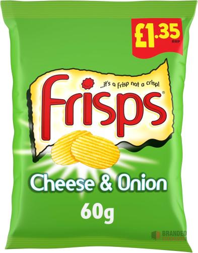 Frisps Cheese & Onion Crisps 60 g - Premier B2B Stocklot Marketplace