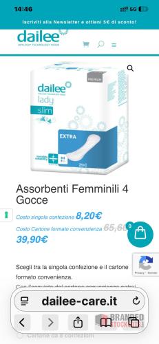 Women’s Sanitary Pads – Dailee Slim Maxi Plus Wholesale Lot – Minimum 9,600 pcs (1 full truckload) - Premier B2B Stocklot Marketplace