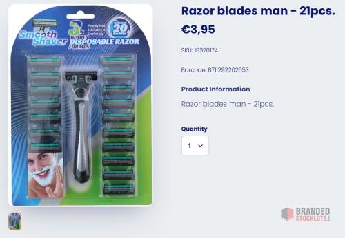 30 full trucks Total retail value: €6,000,000 Wholesale price: €0.70 per piece or take all - thumbnail image - Premier B2B Stocklot Marketplace