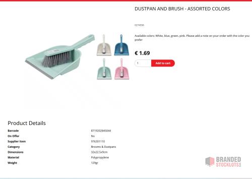 30 full trucks Total retail value: €6,000,000 Wholesale price: €0.70 per piece or take all - thumbnail image - Premier B2B Stocklot Marketplace