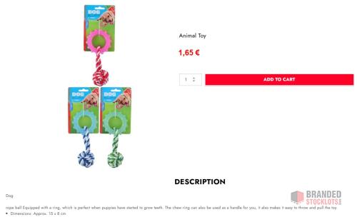 30 full trucks Total retail value: €6,000,000 Wholesale price: €0.70 per piece or take all - thumbnail image - Premier B2B Stocklot Marketplace